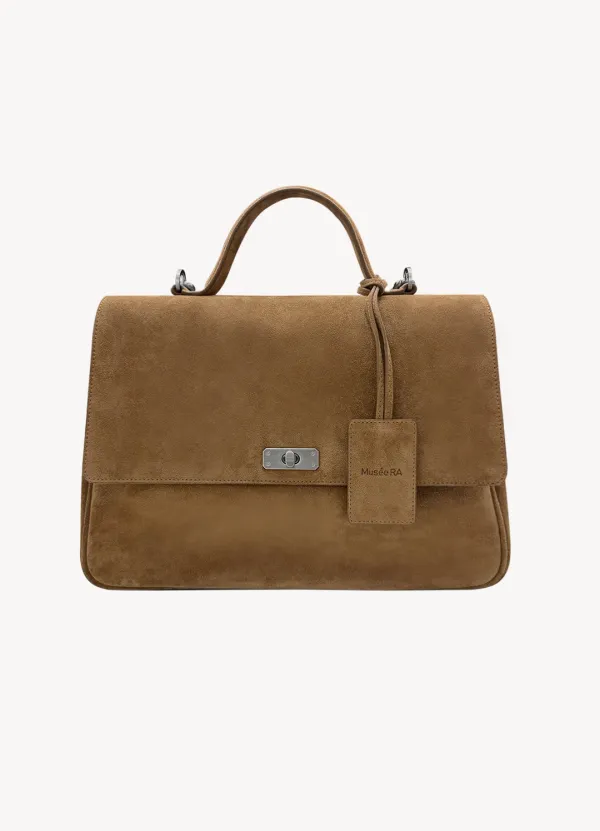 Libre backpack (suede_camel)