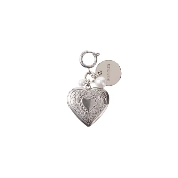 Heart Memory Charm Piccolo (하트 메모리 참 피콜로) Silver