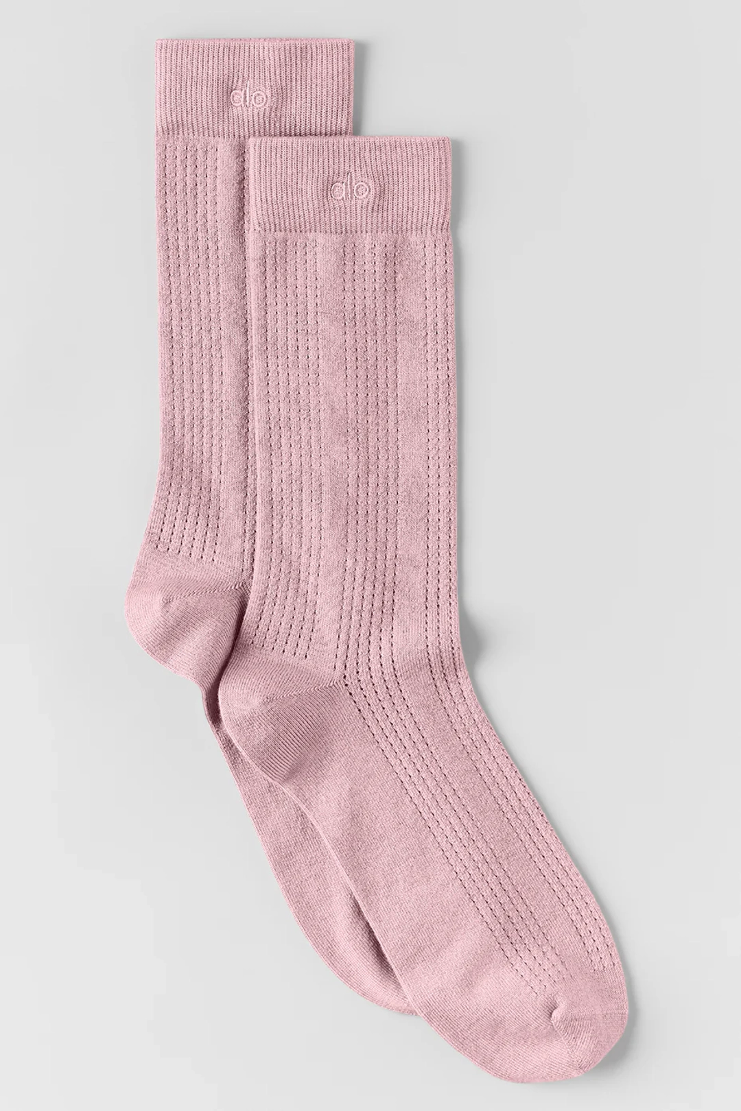 알로요가 Cashmere Mesh Sock - Vintage Pink 상품 이미지 1