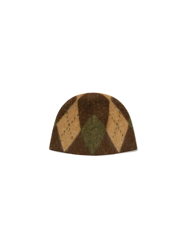 Argyle Beanie 2Color_F253HT01