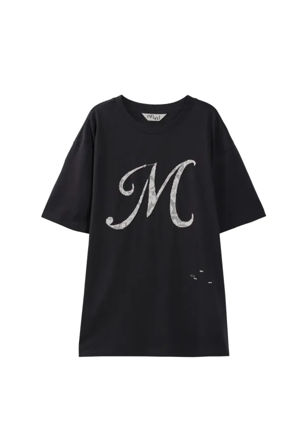 Mused Oversized T-shirts - Dark Grey