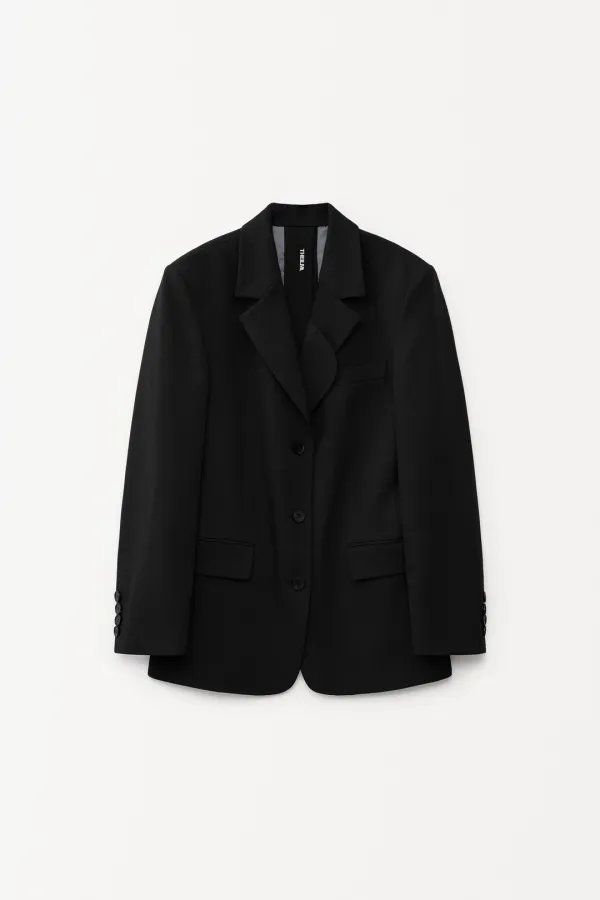 Ruben Back-Open Jacket black