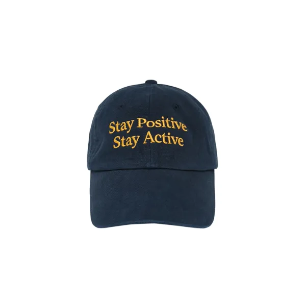 Positive Lettering Ball Cap (ocean navy)