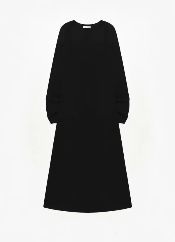 Jersey Maxi dress (Black)