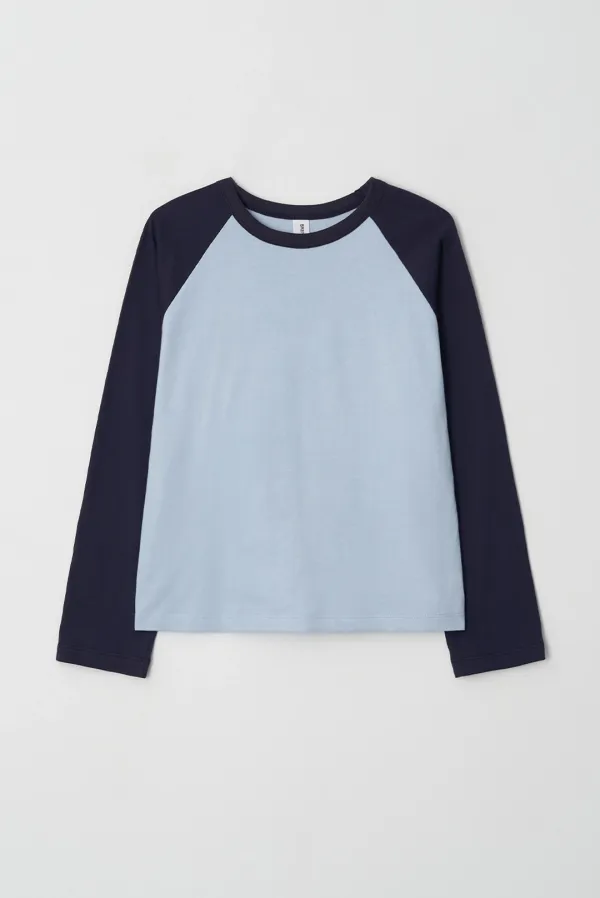 greenwich raglan tee - navy