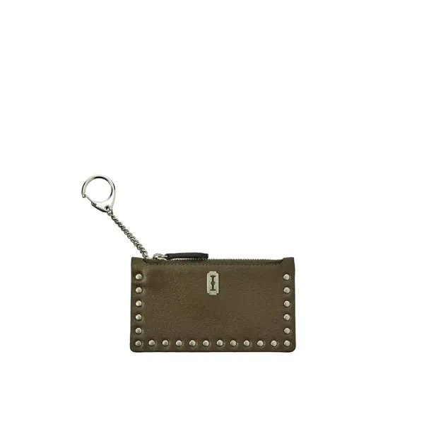 [아울렛] Perfec Rider Zipper Card Wallet (퍼펙 라이더 카드 지갑) Burn Brown