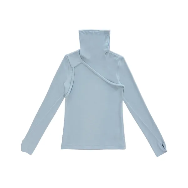 AW24 STRAP TURTLENECK LONG SLEEVE (ICE BLUE)