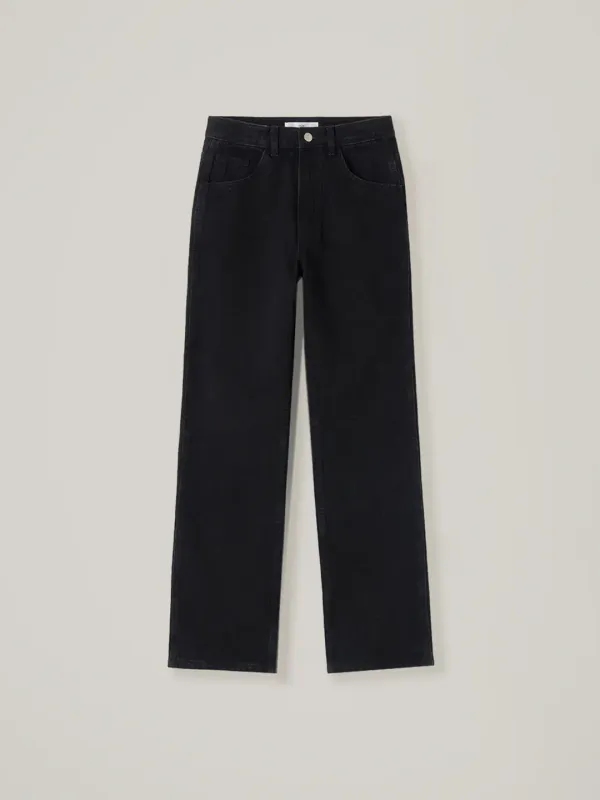 Dave regular denim - Black