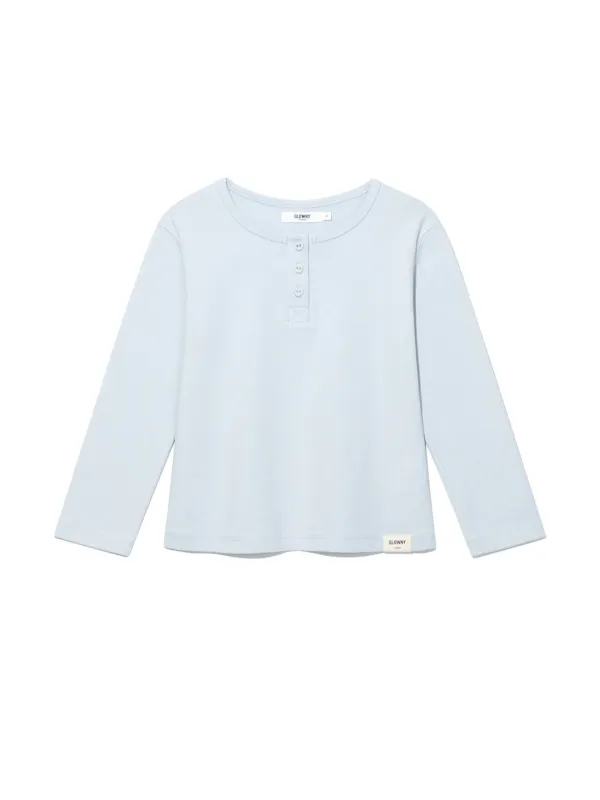 [2nd] 3/4 BUTTON FLY TEE (COTTON CANDY)
