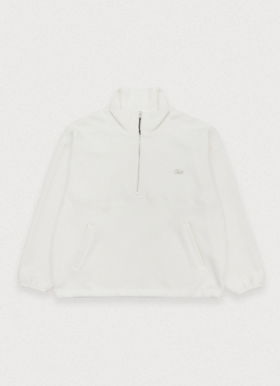 포에토 [3rd] Winter melt fleece zip-up - ivory 상품 이미지 1