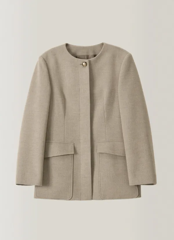 Gemma Soft Touch Jacket (Beige)