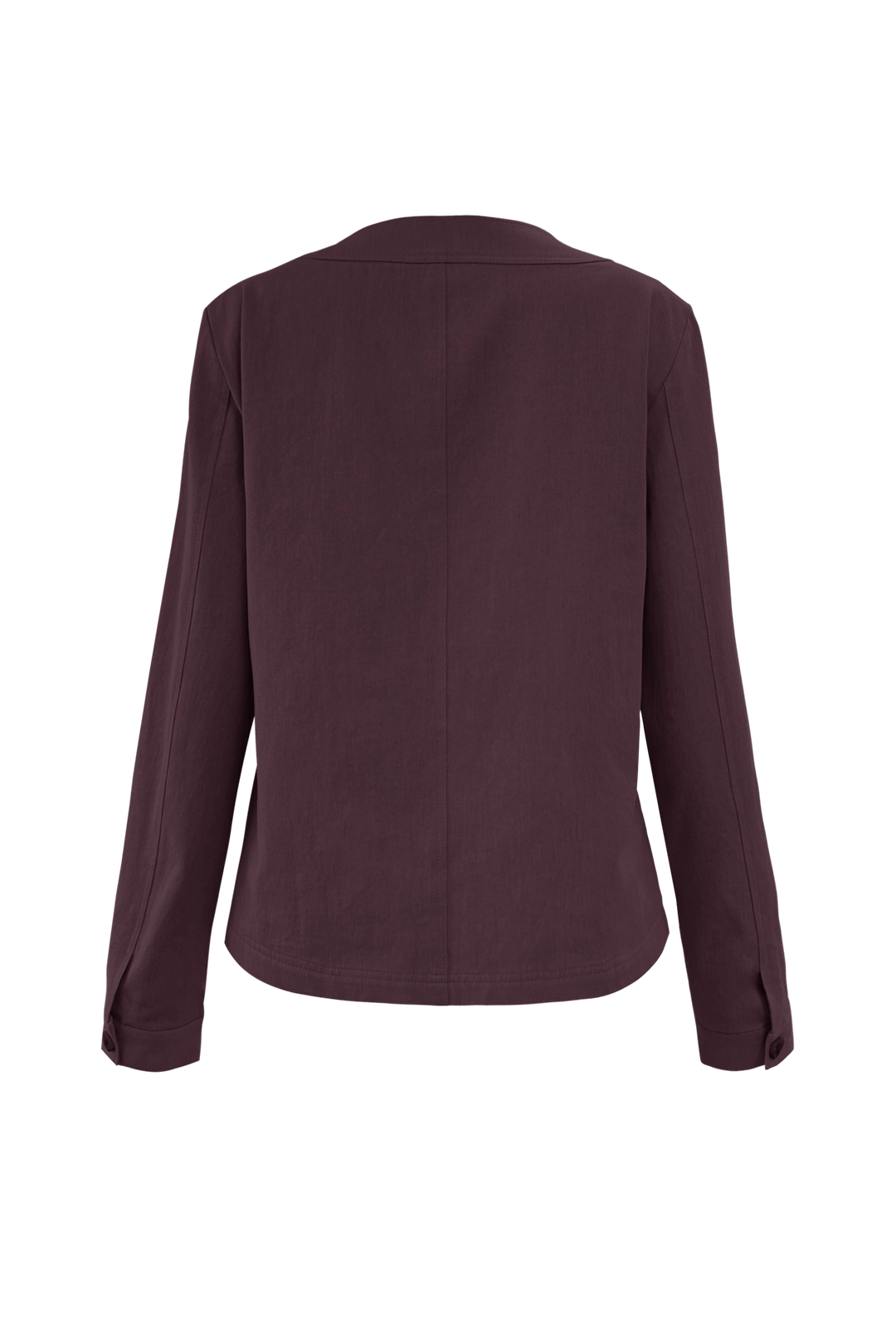 체메씨 BLUSH BOW ROUND JACKET (PLUM) 상품 이미지 3