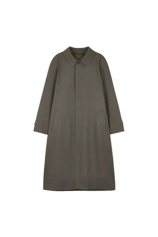 OVER SINGLE TRENCH COAT (MOCA)