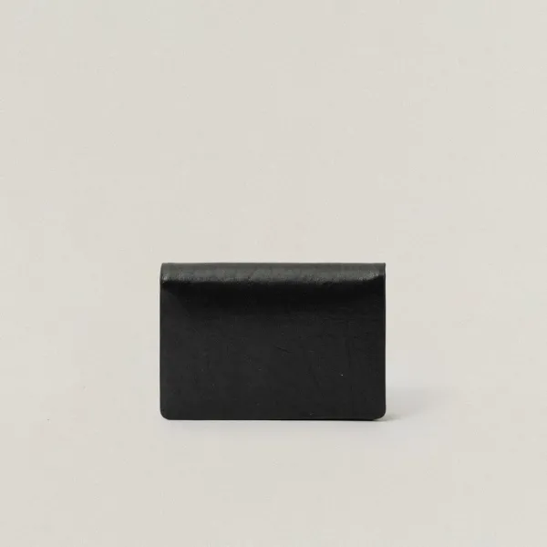 PORTE CARTES CARRÉ BLACK