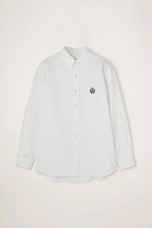 UNISEX CLASSIC BOYFRIEND SHIRT OFF WHITE_UDSH6A103OW