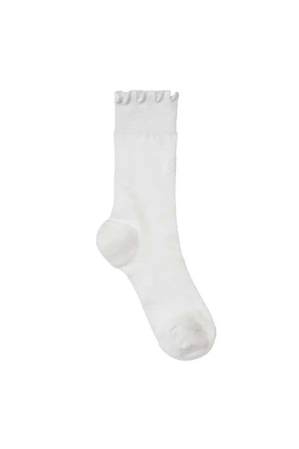 ESSENTIAL LOGO SOCKS IN WHITE