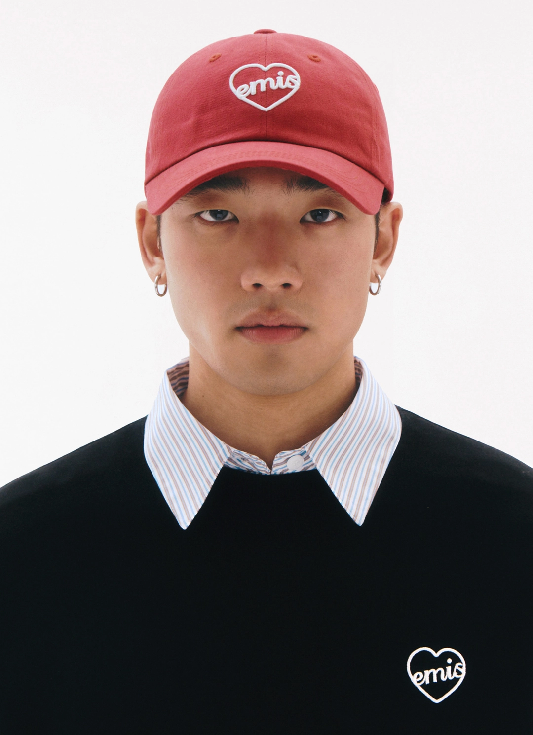 이미스 HEART BALL CAP-RED 상품 이미지 2
