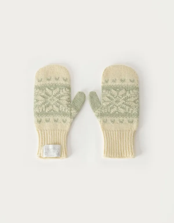Snow Cashmere Gloves - Light Yellow