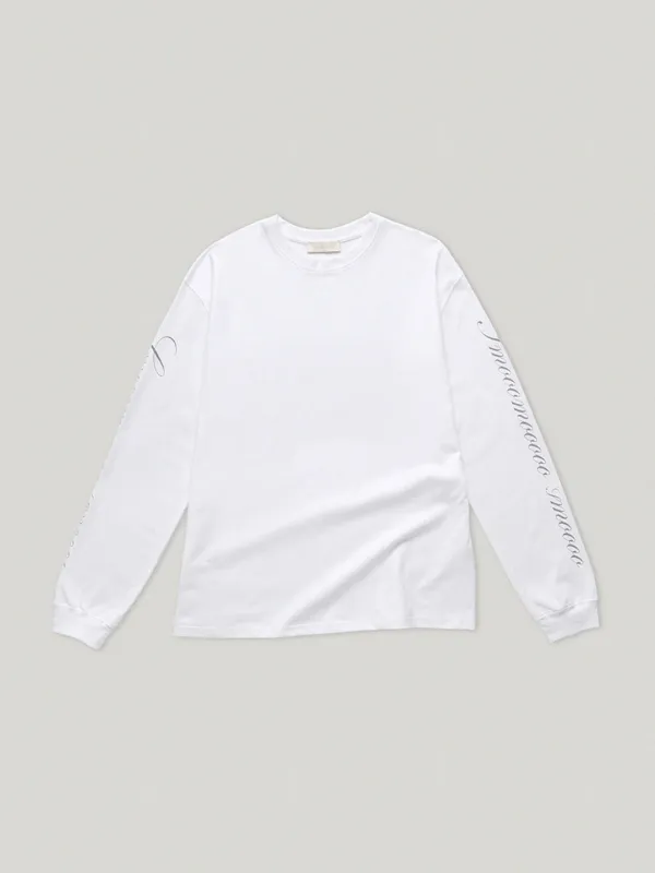 Smooo Italic Logo Tee Ivory (2nd)