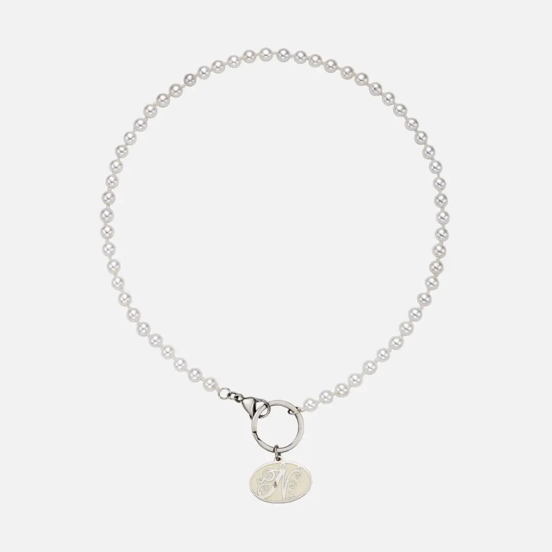 엔프프 whimpsy pearl necklace-ivory 상품 이미지 1
