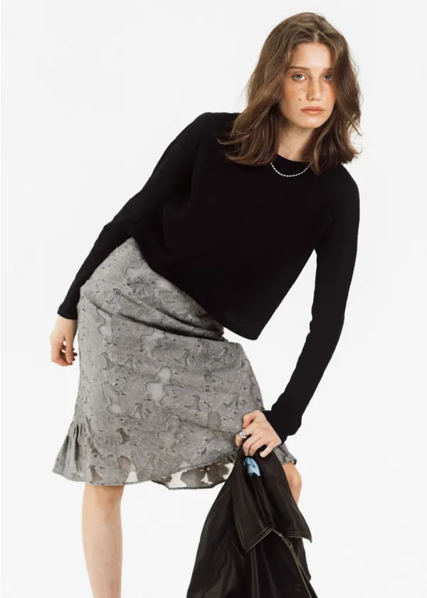 Dany crop t-shirt (Black)