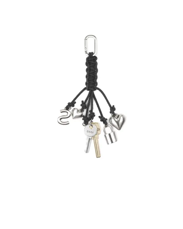 ROPE KEY RING [CHARCOAL]