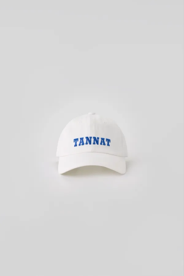 T/T Block logo ball cap (white)