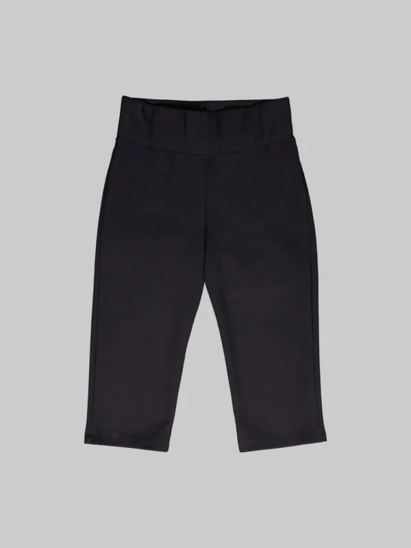 COMFY CLASSIC CAPRI PANTS_BLACK