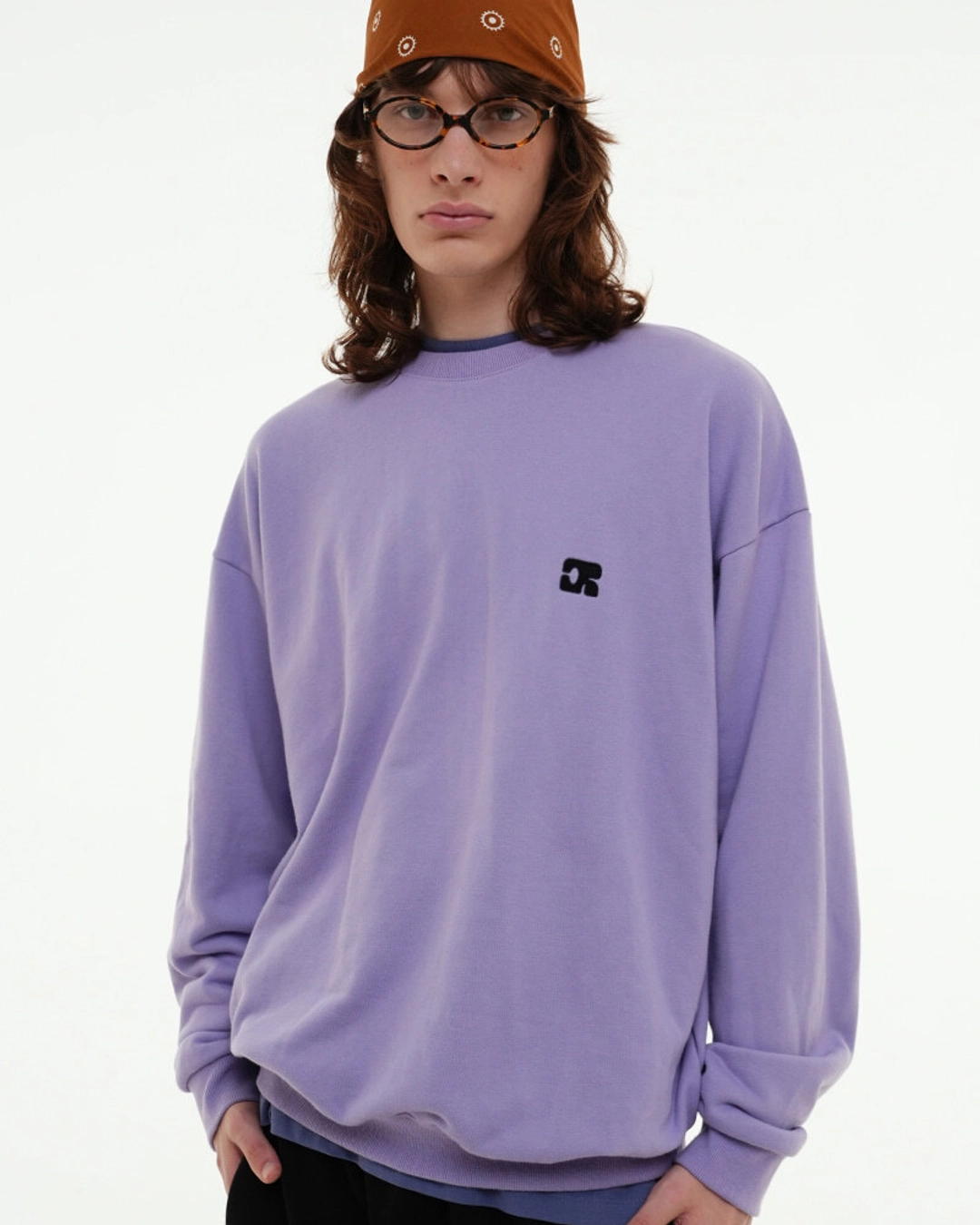센토르 CENTAUR EMBLEM SWEATSHIRT_PURPLE 상품 이미지 2