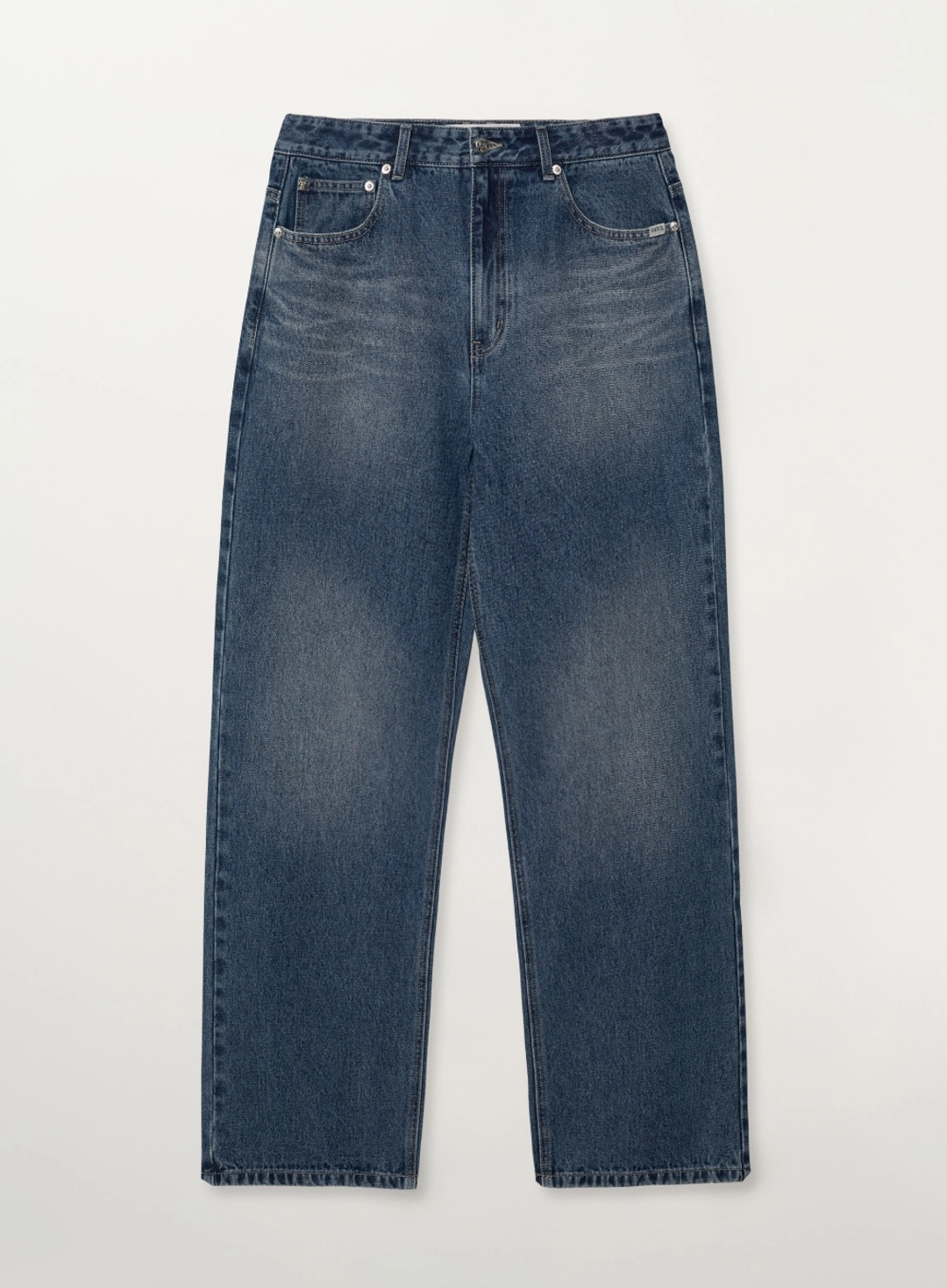 세터 Straight Washed Denim Pants - Blue 상품 이미지 1