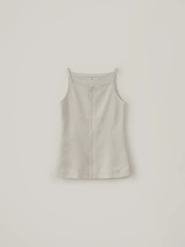 Reid Linen Sleeveless Blouse - Linen