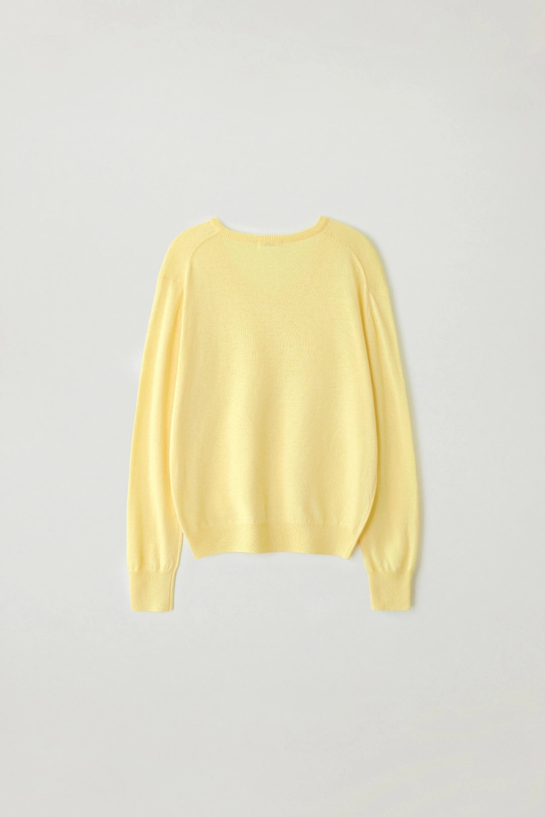 페세스 Cotton v-neck knit (Yellow) 상품 이미지 2