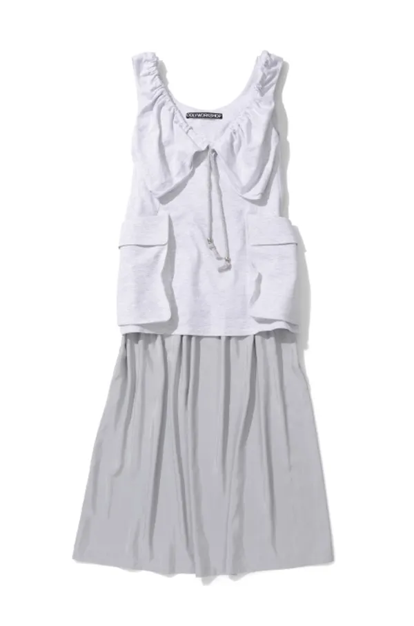 Layered Hybrid Dress, Dim