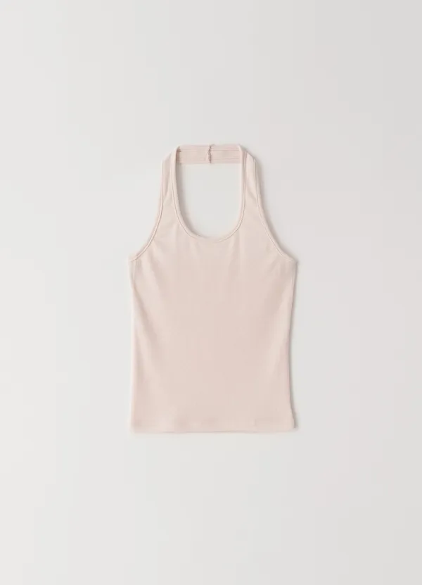 Classic Halter Sleeveless(Pink)