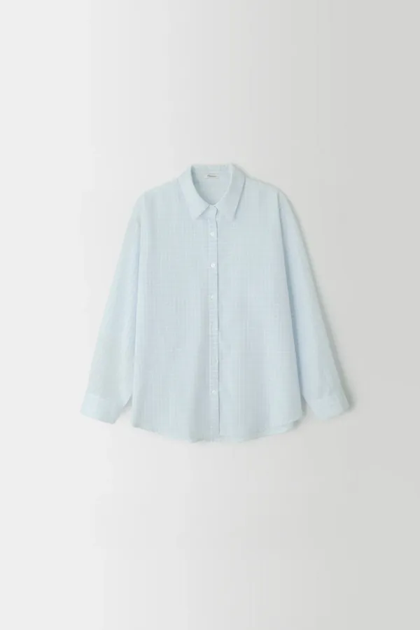 Blush Check Shirt (Blue)