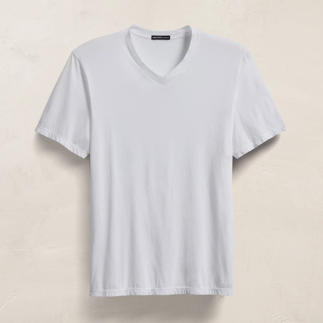 제임스펄스 3 Pack Luxe Lotus Jersey V Neck Tee - White 상품 이미지 2