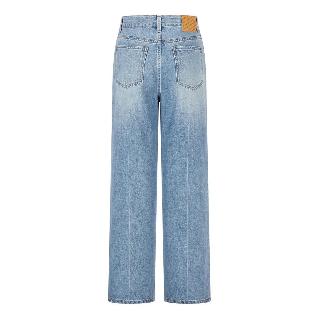 분크 Ez Denim Pants (이지 데님 팬츠) Blue 상품 이미지 2