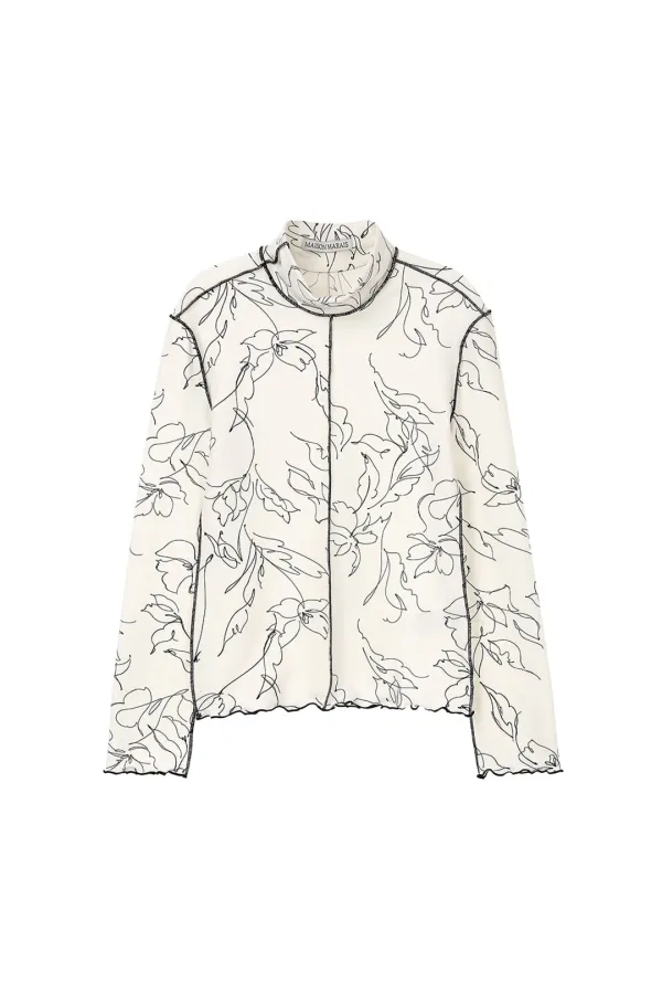 Drawing Top, Ivory