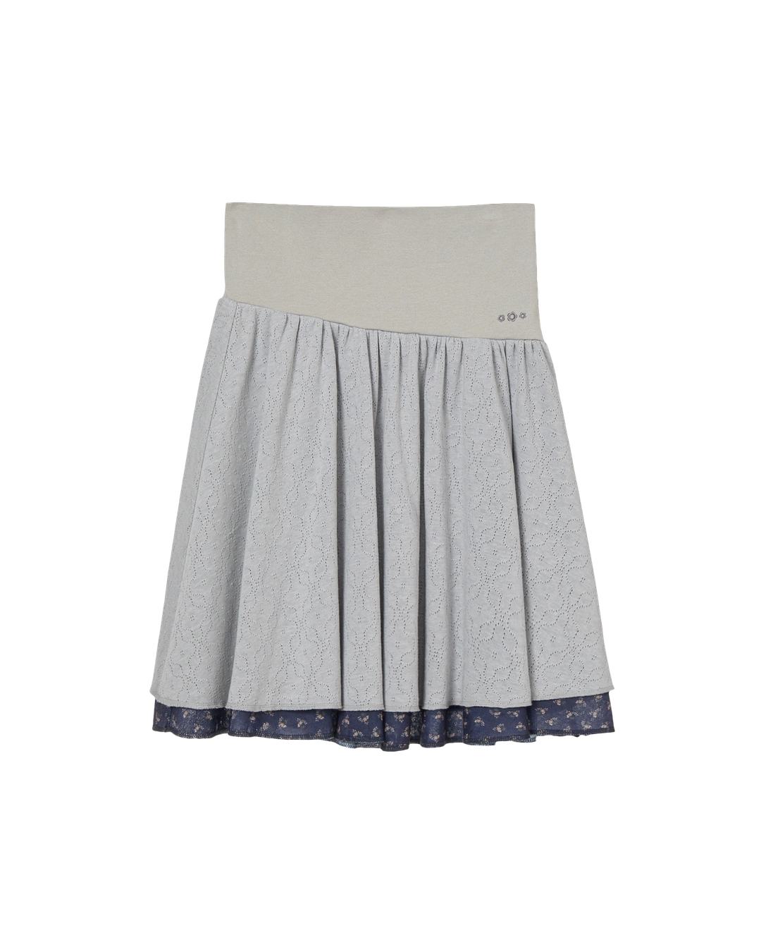 에이이에이이 LAYERED SKIRT [GREY] 상품 이미지 1