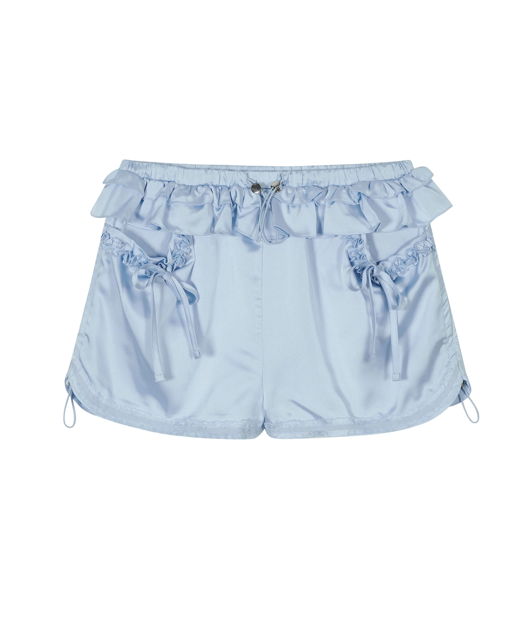 타입서비스 Shiny Ruffled Shorts [Sky Blue] 상품 이미지 3