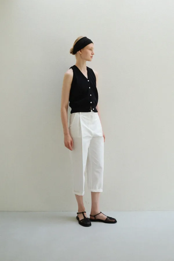 Bailey Crop Pants (offwhite)
