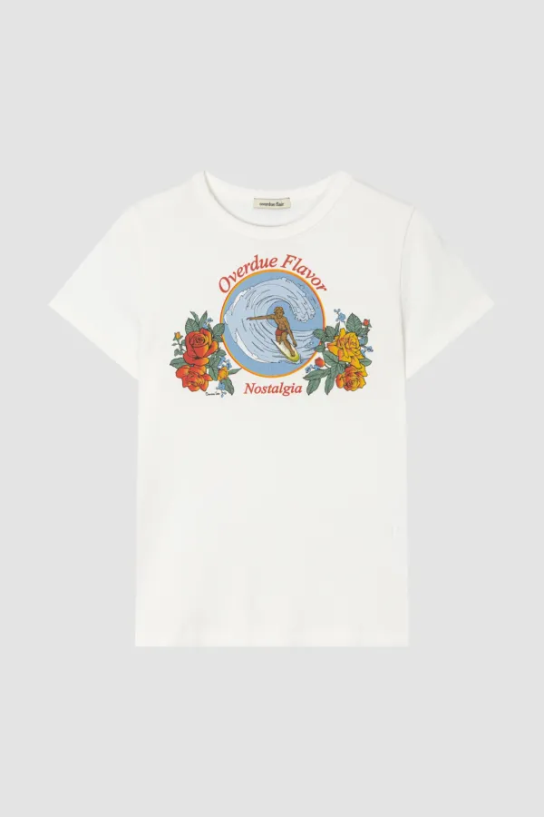 [6/29 PRE-ORDER] RETRO ARTWORK T-SHIRT_WHITE