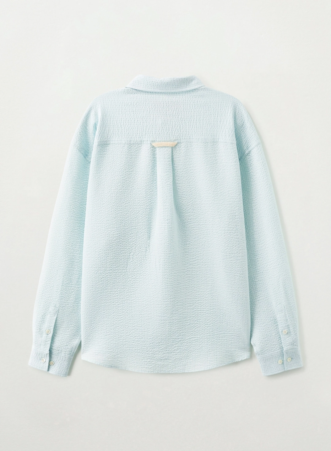 세터 Stripe Seersucker Pocket Shirt - Blue 상품 이미지 2