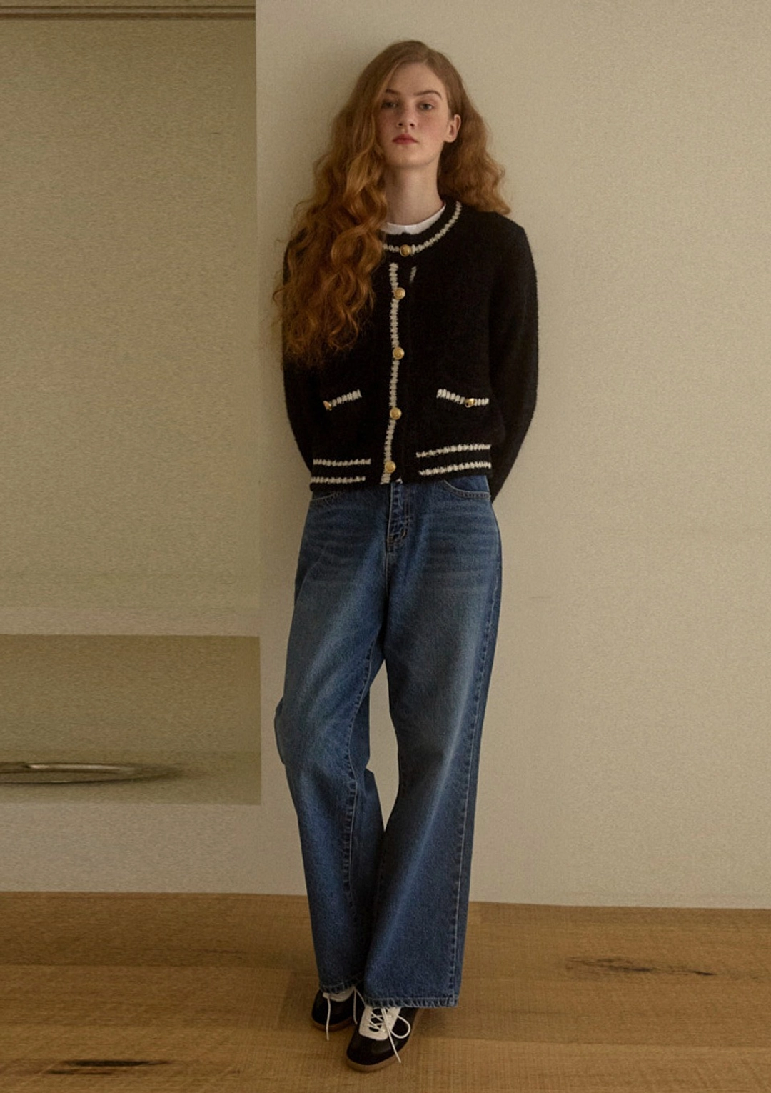 오픈도어 Basic Semi Wide DENIM pants 상품 이미지 2
