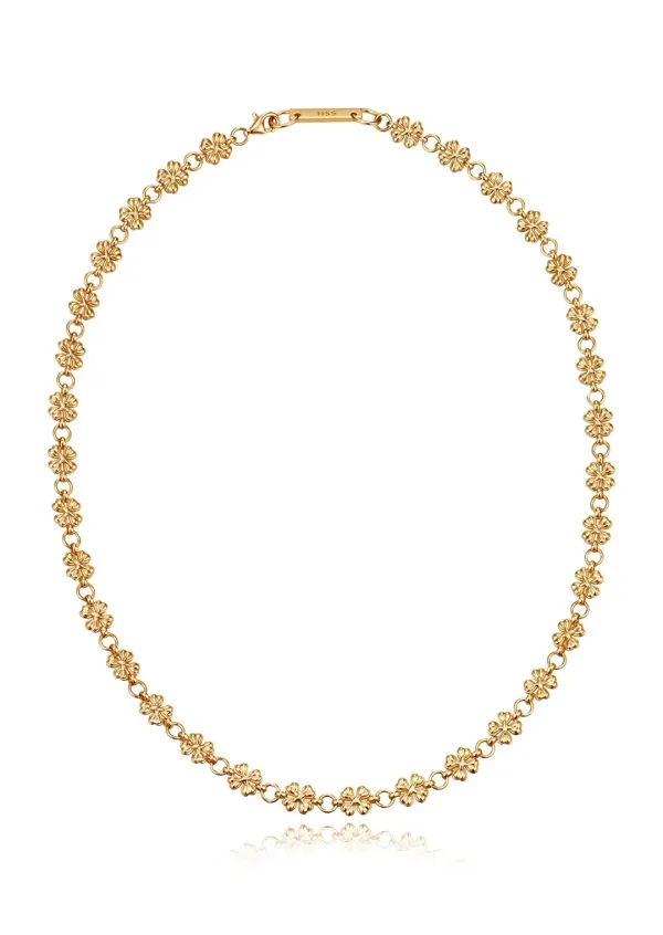 Lucky Clover Row Chain