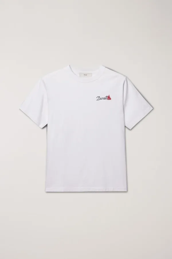 UNISEX MARINE LOGO T-SHIRT OFF WHITE_UDTS5B135OW
