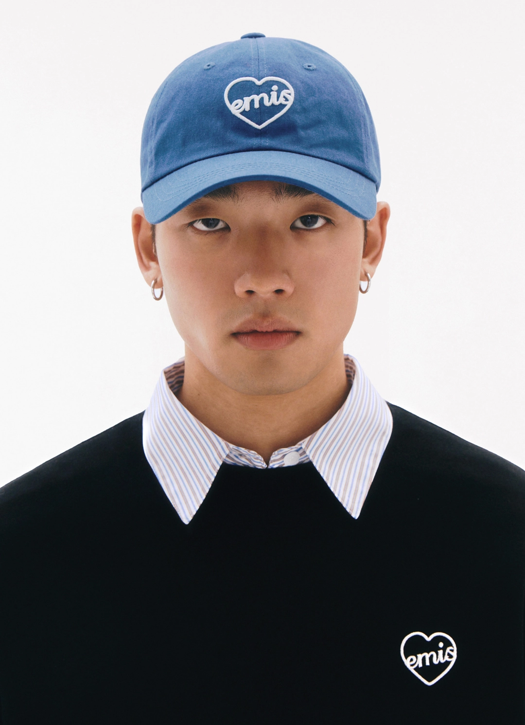 이미스 HEART BALL CAP-BLUE GREEN 상품 이미지 2
