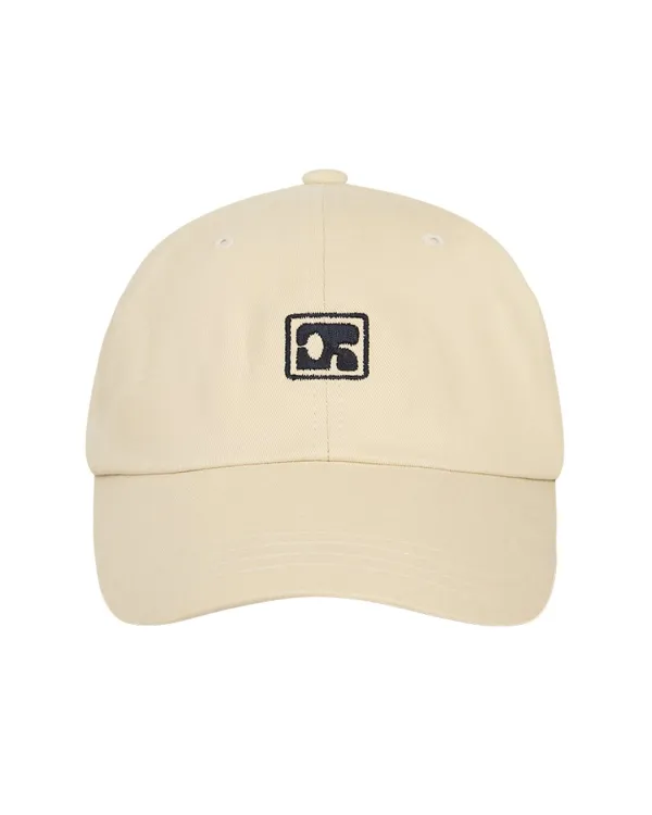CENTAUR BOX EMBLEM BALL CAP_BEIGE