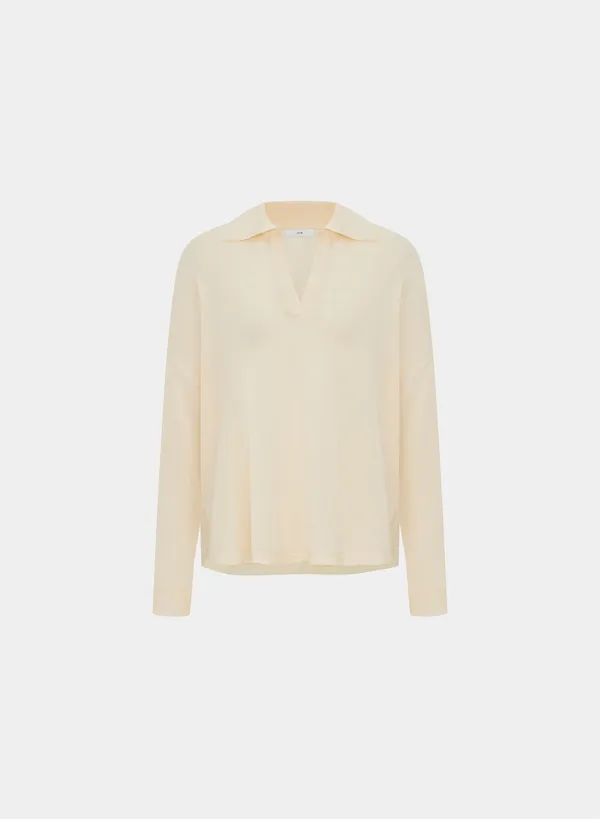 Keim silk wool collar KN