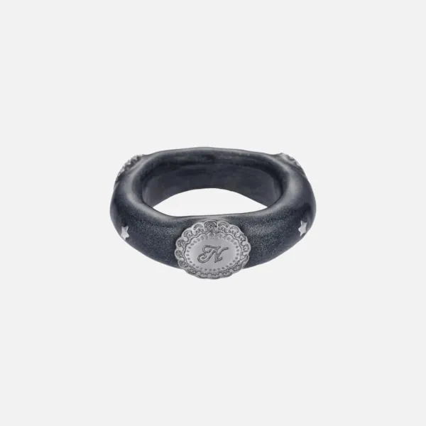 antheia ring-pearl black